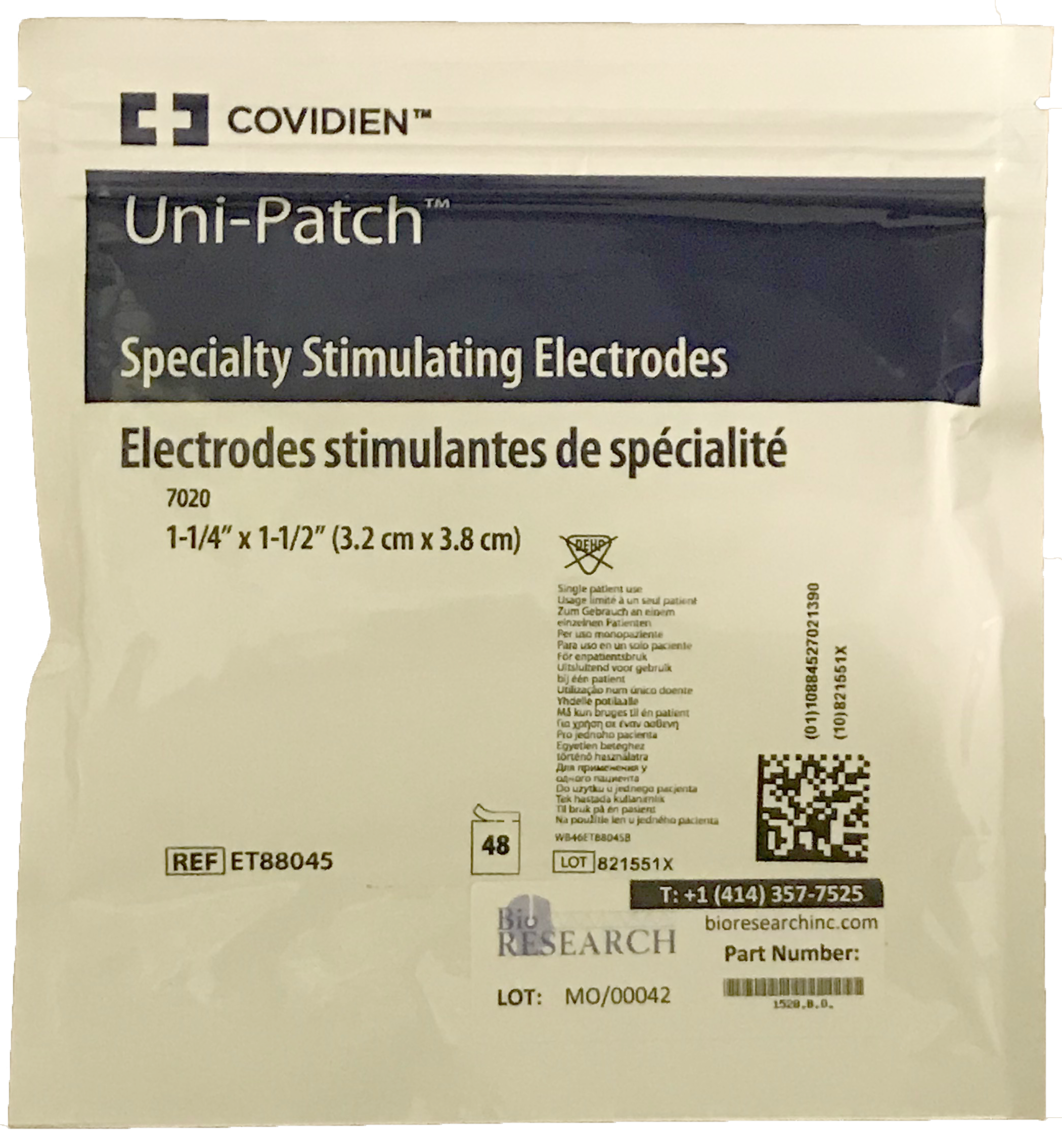 ELECTRODES: 7020 Bag Front